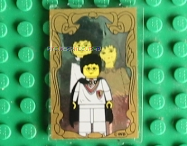 Lego Glas für Fenster 1 x 4 x 5 bedruckt (2494pb09)