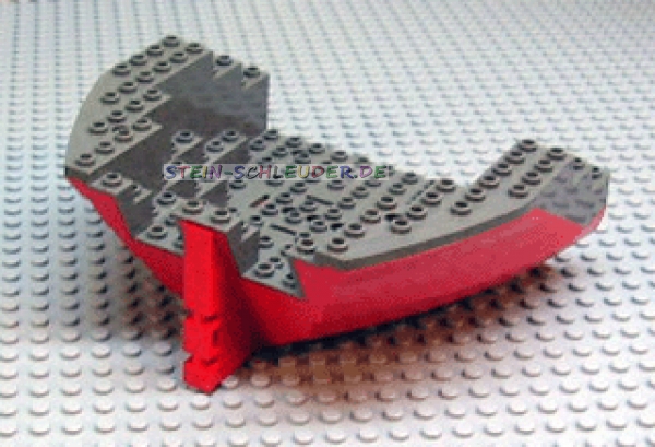 Lego Bootsrumpf Segment 16 x 14 x 5 & 1/3 (2559c04)