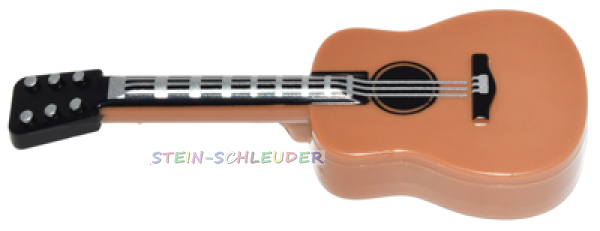Lego Gitarre bedruckt (25975pb01)