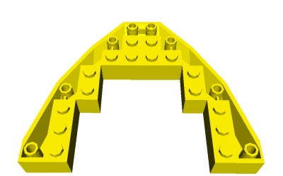 Lego Boot Bugelement 8 x 10 (2622)