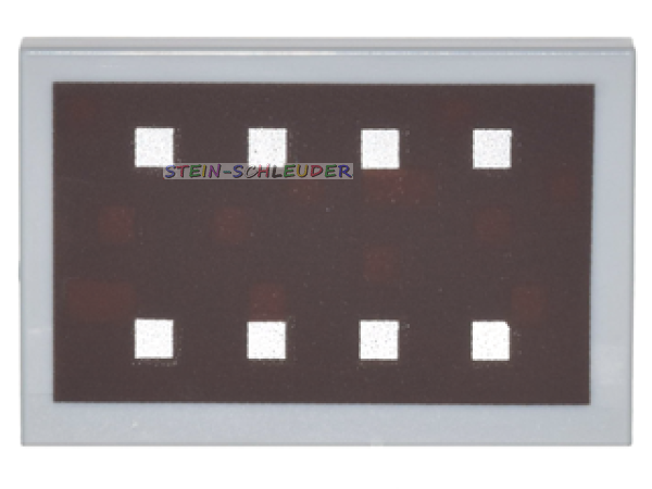 Lego Fliese 2 x 3 bedruckt (26603pb008)