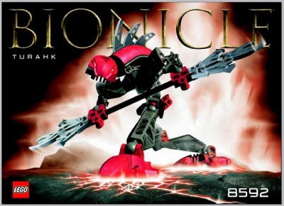 Lego Bionicle Bauanleitung -Turahk- (8592)