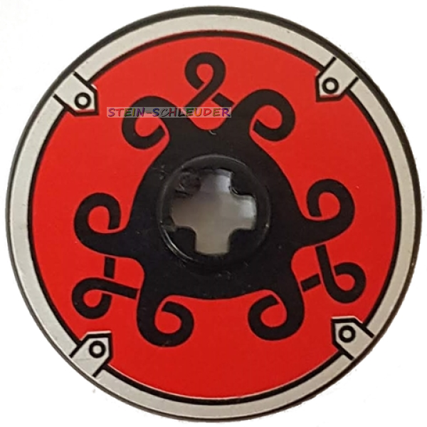 Lego Technik Disc 3 x 3 mit Sticker (2723pb004)