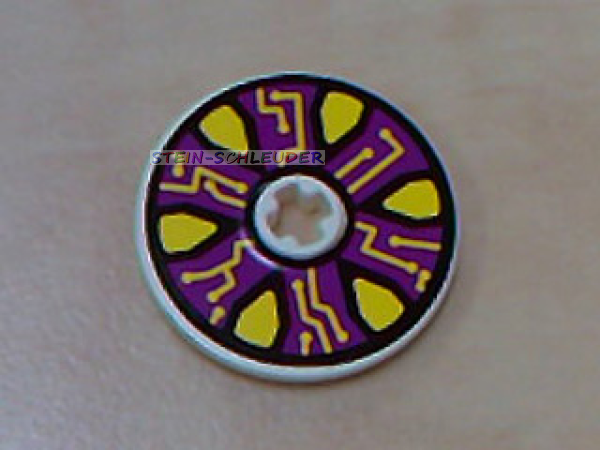 Lego Technik Disc 3 x 3 mit Sticker (2723pb006)