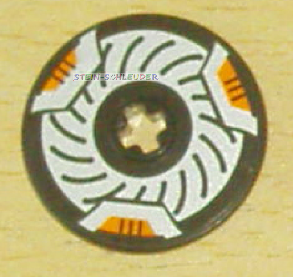 Lego Technik Disc 3 x 3 mit Sticker (2723pb012)