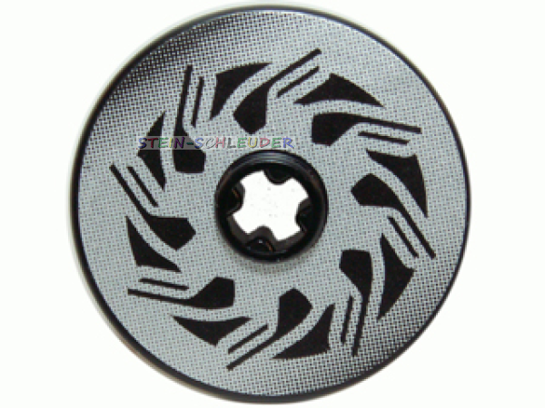 Lego Technik Disc 3 x 3 mit Sticker (2723pb038)