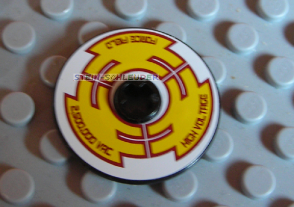 Lego Technik Disc 3 x 3 mit Sticker (2723pb042)
