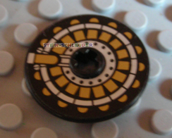 Lego Technik Disc 3 x 3 mit Sticker (2723pb043)