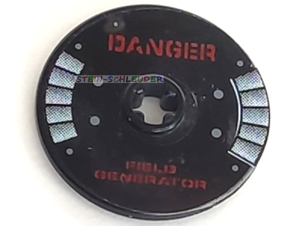 Lego Technik Disc 3 x 3 mit Sticker (2723pb049)