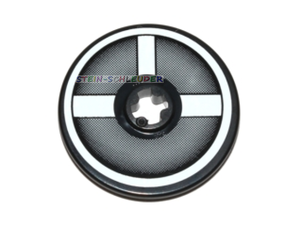 Lego Technik Disc 3 x 3 mit Sticker (2723pb056)