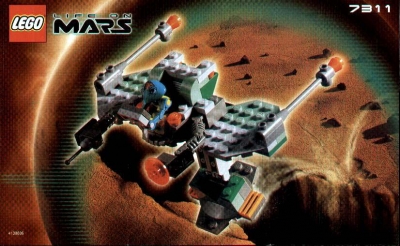 Lego Space Bauanleiung -Red Planet Cruiser- (7311)