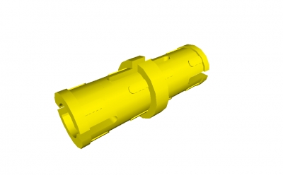 Lego Technik Pin mit Reibung und Schlitzen (2780)