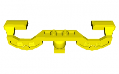 Lego Zugmotor Seitenblende (2871)