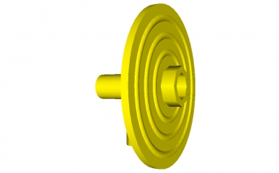 Lego Minifigur Schild rund (3876)