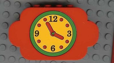 Lego Stein 2 x 8 x 4 mit runden Ecken bedruckt (6214px3)