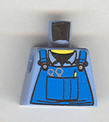 Lego City Minifigur Torso -Mechaniker- (973pb0410)