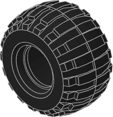 Lego Ballonreifen 68.8 x 40 Q (2995)