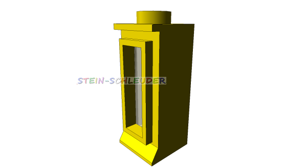 Lego Fenster 1 x 1 x 2 verglast  (29c01)