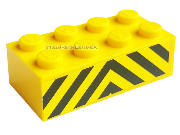 Lego Basisstein 2 x 4 bedruckt (3001pb014)