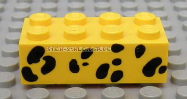 Lego Basisstein 2 x 4 bedruckt (3001px7)