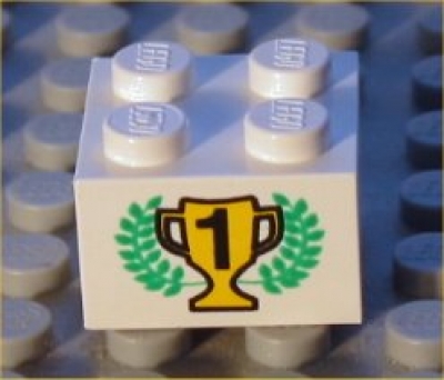 Lego Stein 2 x 2 bedruckt (3003px2)