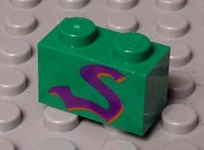 Lego Stein 1 x 2 bedruckt (3004px5)