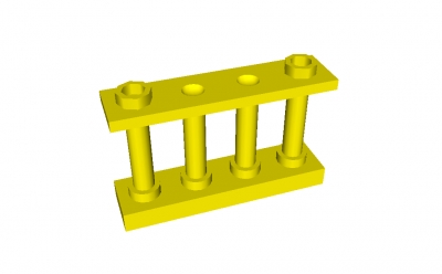 Lego Zaun 1 x 4 x 2 (30055)