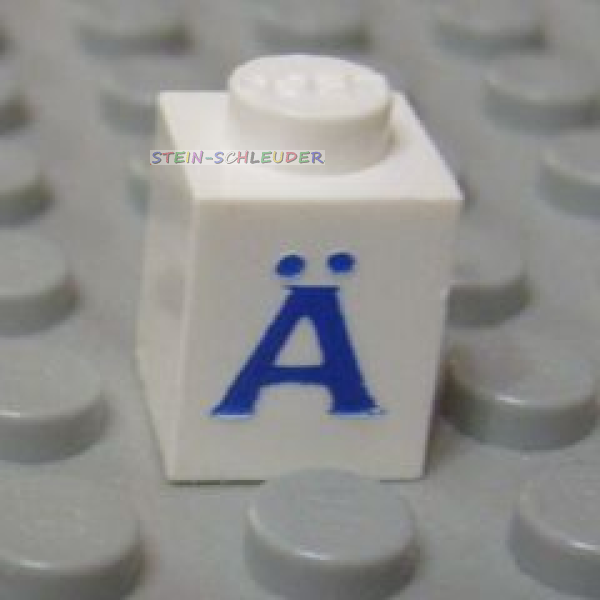 Lego Stein 1 x 1 bedruckt (3005ptAdiaers)