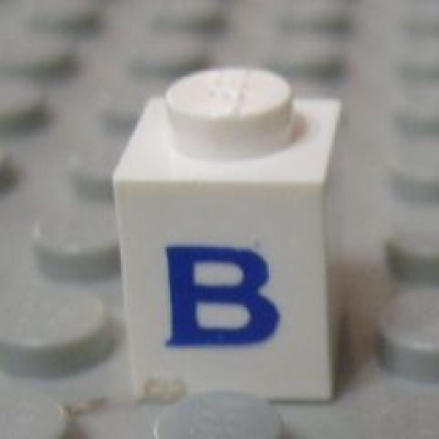 Lego Stein 1 x 1 bedruckt (3005ptbs)