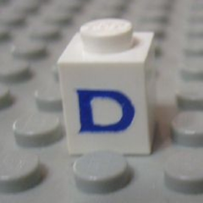Lego Stein 1 x 1 bedruckt (3005ptds)