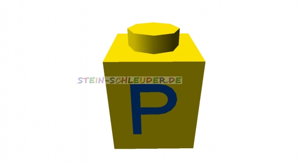 Lego Stein 1 x 1 bedruckt (3005ptp)