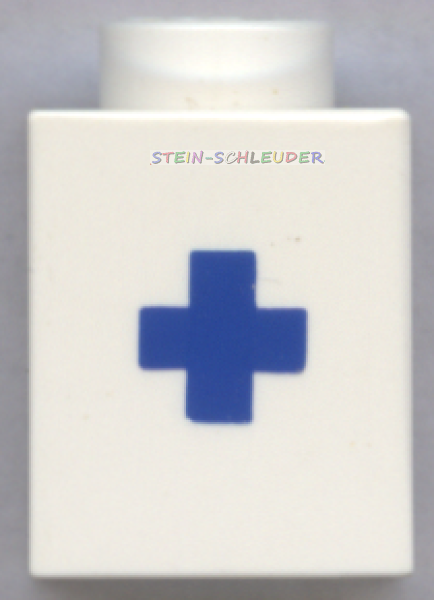 Lego Stein 1 x 1 bedruckt (3005ptplusb)