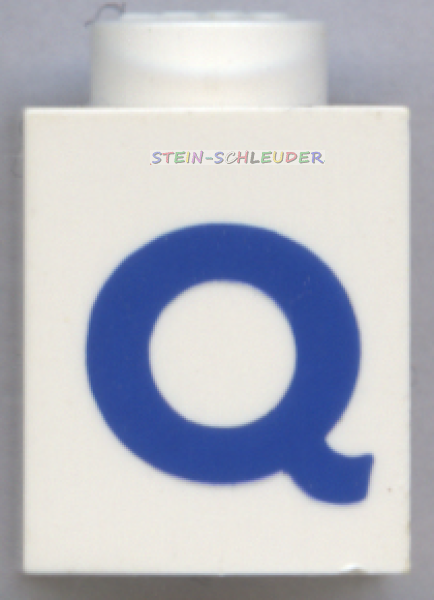 Lego Stein 1 x 1 bedruckt (3005ptqb)