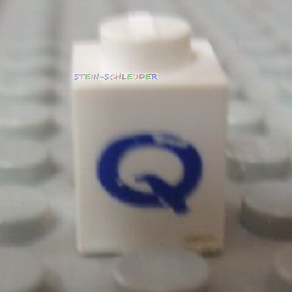 Lego Stein 1 x 1 bedruckt (3005ptqs)