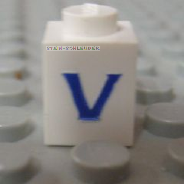 Lego Stein 1 x 1 bedruckt (3005ptVs)