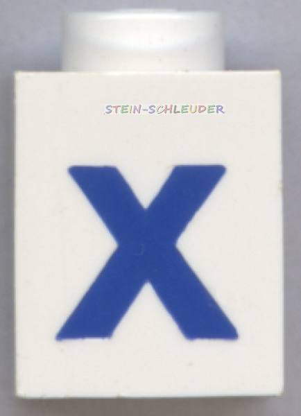Lego Stein 1 x 1 bedruckt (3005ptxb)