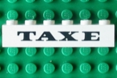 Lego Stein 1 x 6 bedruckt (3009px31)