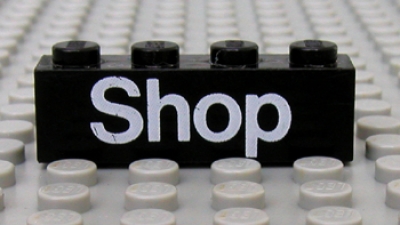 Lego Stein 1 x 4 mit Aufdruck (3010px16)