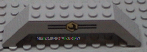 Lego Schrägstein 2 x 10 x 2 bedruckt (30180pb01)