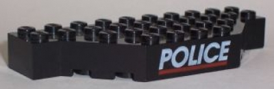 Lego Platte 4 x 10 x 1 bedruckt (30181px1)