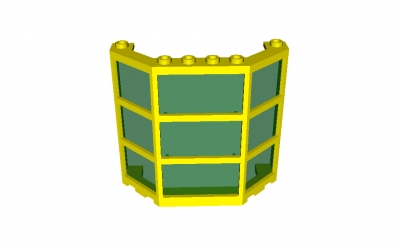 Lego Fenster 3 x 8 x 6 (30185c05)