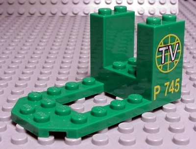 Lego Cockpit 4 x 7 x 3 bedruckt (30250px2)