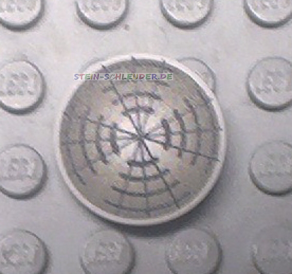 Lego Verkehrsschild mit Clip bedruckt (30261px6)