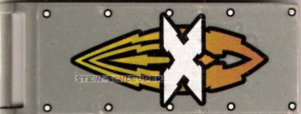 Lego Flagge 7 x 3 mit Sticker (30292pb002)