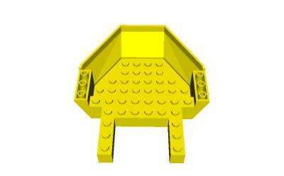 Lego Cockpit 10 x 14 x 2 & 2/3 (30299)