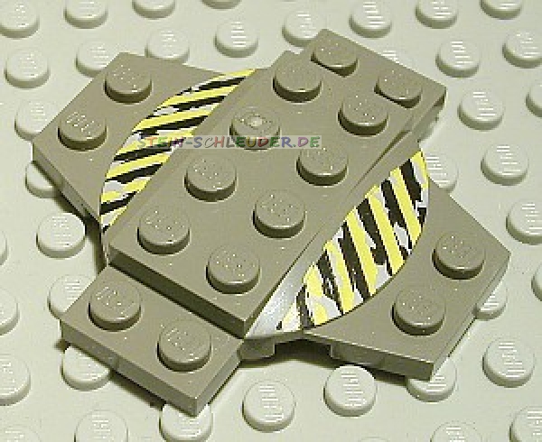 Lego Kreuzplatte 6 x 6 x 2/3 bedruckt (30303pb01)