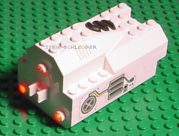 Lego Raketenantrieb mit Sticker  (30351pb01c01)