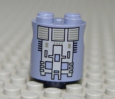 Lego Rundstein / Starwars Roboterkörper 2 x 2 x 2 (30361px4)