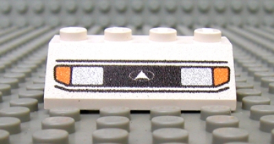 Lego Schrägstein 2 x 4 bedruckt (3037px1)