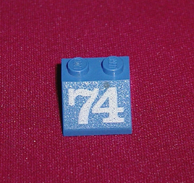 Lego Schrägstein 45 bedruckt (3039px39)